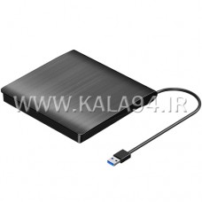 باکس DVD-RW / مبدل رایتر اینترنال به اکسترنال / اندازه 9.5 اینچ / قدرت دیتا USB 3.0 / تک پک جعبه ای